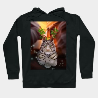 Mystical white tiger Hoodie